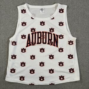 Auburn University Tigers Rivalry Threads Mesh Jersey Women's Large Orange Blue
